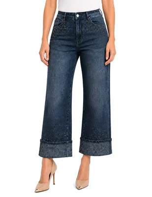 Jeans boot denim para mujer