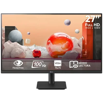 Monitor 27" lg 27ms500-b 5ms 100hz panel ips full hd hdmi