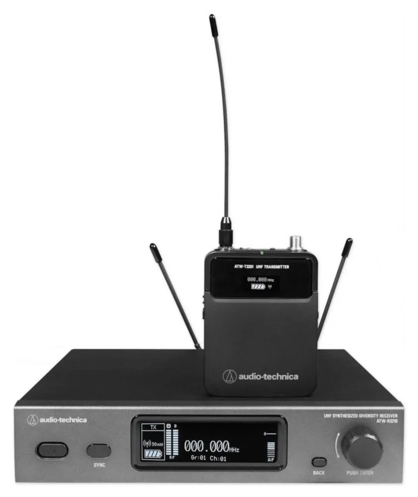 Micrófono Audio‑Technica ATW‑3211DE2 – Sistema Inalámbrico de Cuarta Generación