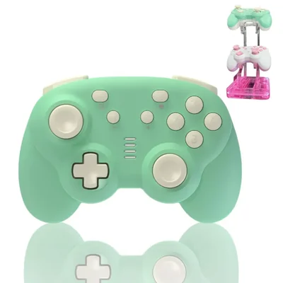 Controlador turbX Mate Mini Inalámbrico Retro Verde