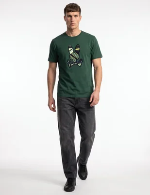 Playera cuello redondo para hombre