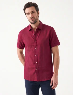 Camisa casual manga corta para hombre