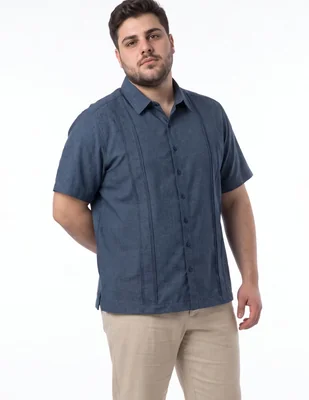 Guayabera manga corta para hombre
