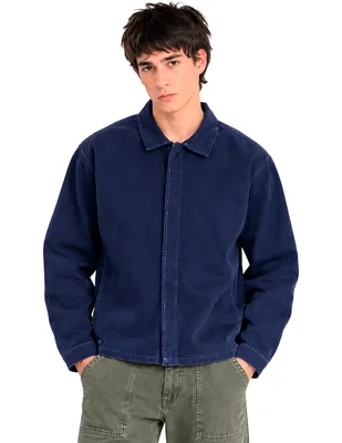 Chamarra Casual No de Algodón Sin diseño para hombre