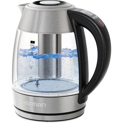 Hervidor Eléctrico Chefman 17 L con Infusor de Té 120 V