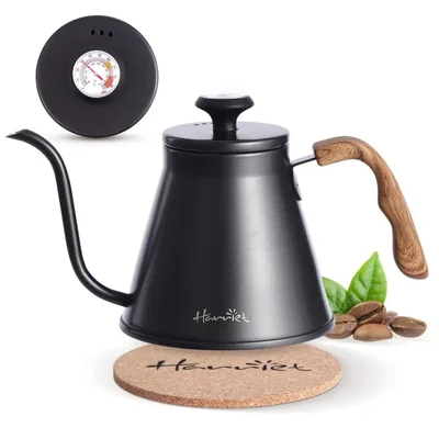 Hervidor de té Harriet 11 L con pico de cisne y termómetro