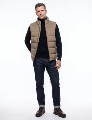 Chaleco capitonado para hombre