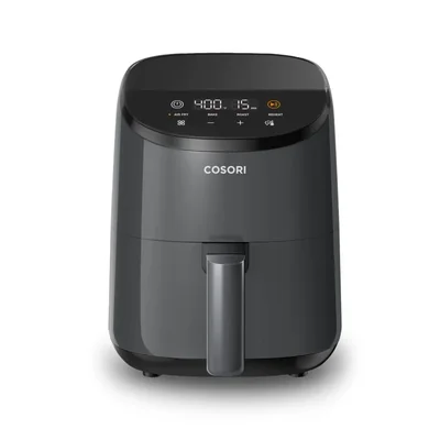 Air Fryer COSORI Mini 2.1 L 4 en 1 horneado y asado recalentado gris