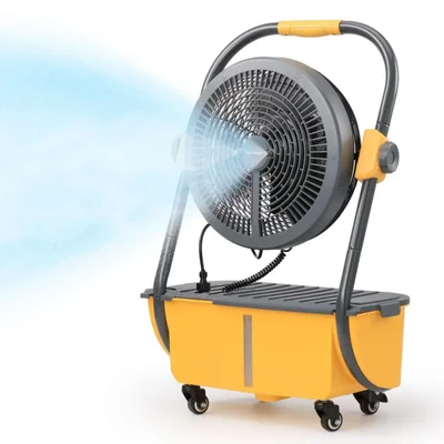 Ventilador Eléctrico TURBRO MS12 Nebulizador Inalámbrico con Tanque de 11L