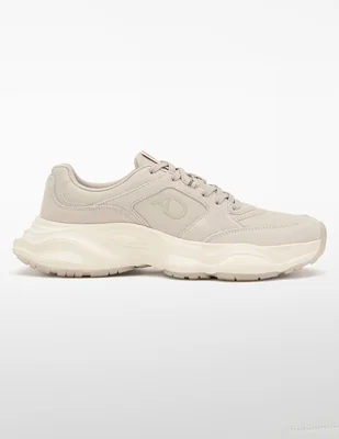 Tenis casuales beige para mujer