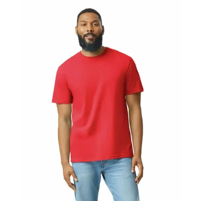 Camiseta Gildan G64000CVC Red Mist paquete de 36 unidades talla Grande