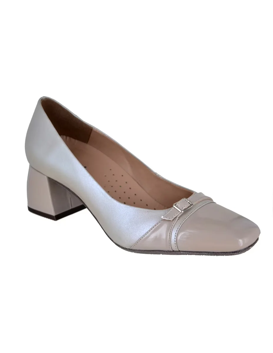 Zapatilla piel