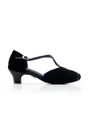 Zapatilla de piel