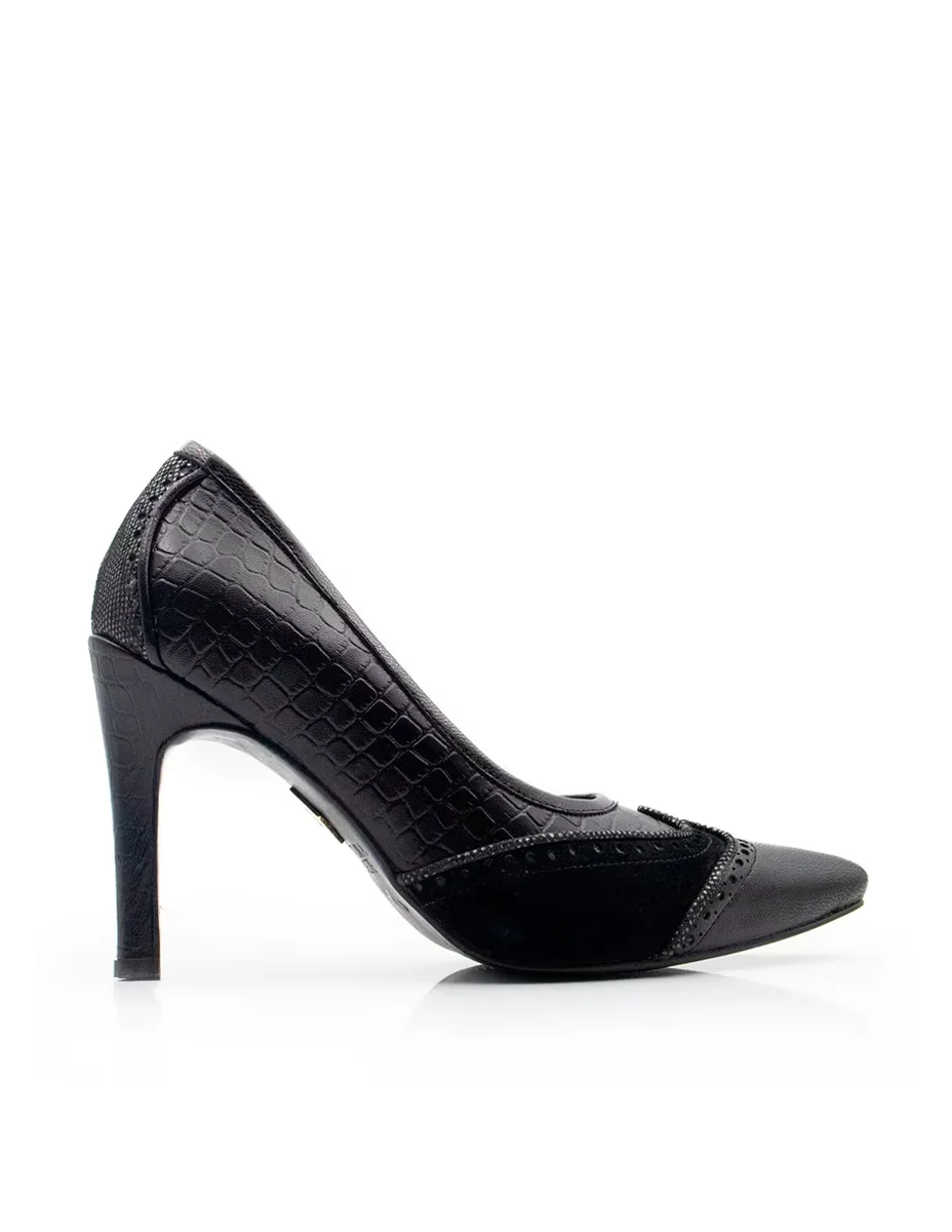 Zapatilla de piel