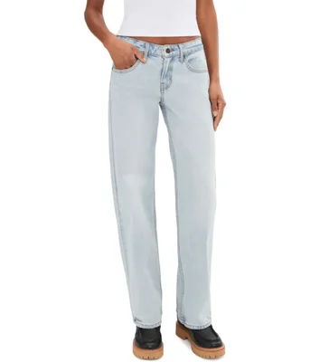 PANTALONES Levi's Mujer 27/81 cm Talle bajo Holgado con Costuras Laterales