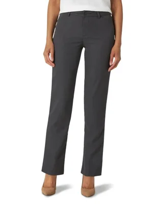 PANTALONES Lee Corte Relajado 74 cm Gris Carbón Jaspeado