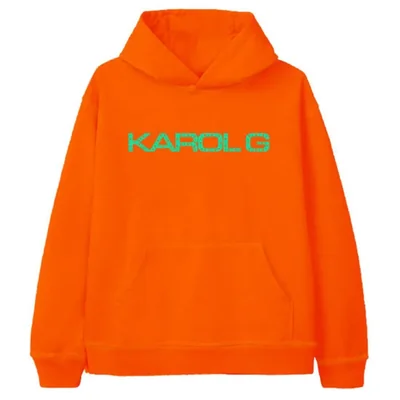 Sudadera con capucha Karol G Tropicoqueta Coconut