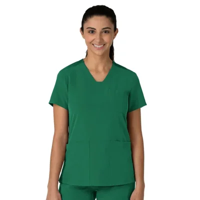 CAMISA WINK Nova Flex-n-Reach Cuello en V 3 Bolsillos (Mujer)