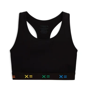 Sostén TomboyX Racerback M Negro X= Rainbow Wireless