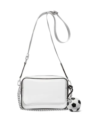 Bolso Michael Kors Bryant Mediano Transparente/Blanco