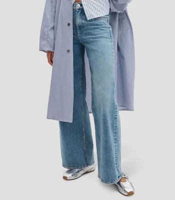 Jeans Wideleg Mujer