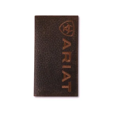 Cartera ARIAT de Cuero de Toro con Gran Logo