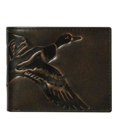 Cartera House of Jack Co. 10 cm x 9 cm con forro camuflaje