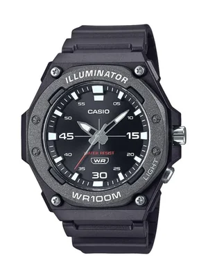 Reloj Casio MW-620H Negro 100 m Resistencia al Agua LED 3 años