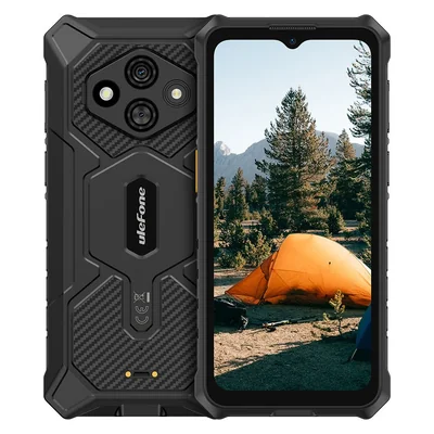 Celular Ulefone Rugking 3 Pro 6.5" Dual SIM, 128GB, 8GB RAM, Negro