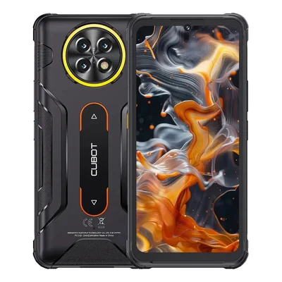 Celular CUBOT KING KONG ACE 5 8GB 256GB (Expandible 20GB) ANDROID 16 NEGRO Uso Rudo Resistente Agua y Golpes Dual SIM Li