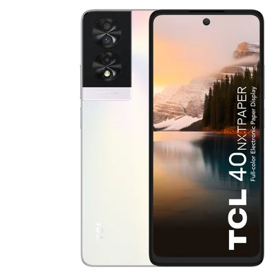 Celular TCL 40 NXTPAPER 6.8" Dual SIM, 256GB, 8GB RAM, Blanco