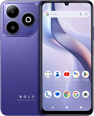 Celular BLU Bold K12 6.8" Dual SIM, 128GB, 4GB RAM, Morado