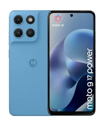 Celular Motorola G17 6.5", 128GB, 4GB RAM, Azul