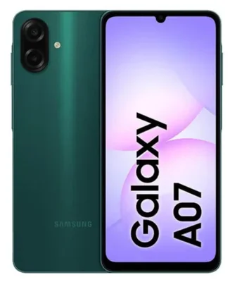 Celular Samsung Galaxy A07 6.7", 128GB, 4GB RAM, Verde