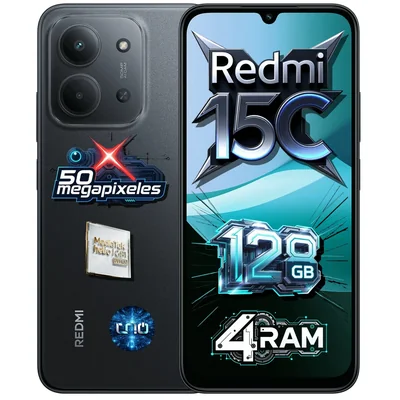 Celular Xiaomi Redmi 15C 128GB 4GB RAM