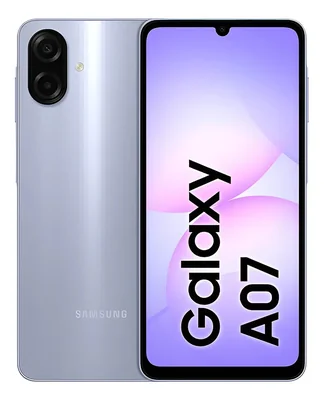 Celular Samsung Galaxy A07 64GB + 4GB RAM Pantalla 6.7" HD+ 50MP 2.2 GHz Octa-Core VIOLETA