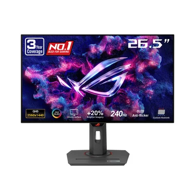 Monitor Gaming Asus Rog Strix Oled 27 Pulgadas Qhd 1440p 240hz 0.03ms G-sync