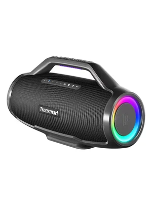 Tronsmart Bang Max Bocina Bluetooth De 130w Ipx6 Resistente Al Agua Altavoz Luces Rgb 24 Hrs De Reproducción App Eq Karaoke