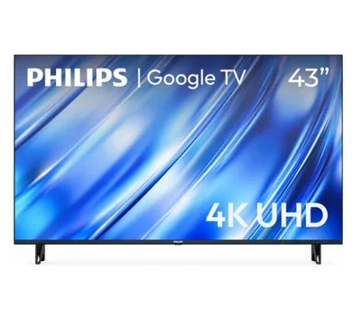Pantalla Smart TV 43" LED Philips 43PUL7652F8 4K Ultra HD, Negro