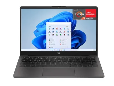 Laptop HP 245, 14" 1366x768 HD, AMD Ryzen 3 7330U, 16GB, 512GB SSD, Windows 11 Home, Español