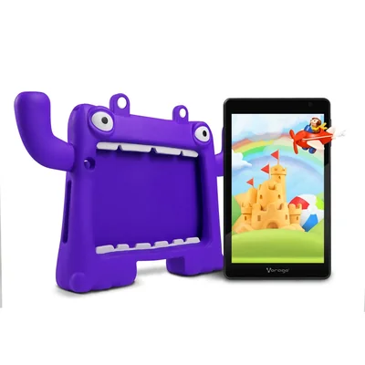 Tablet Vorago para Niños PAD-8-KIDS 8" 1280x800, 64GB, 4GB RAM, Android 13, Violeta