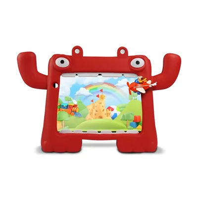 Tablet Vorago para Niños PAD-8-KIDS 8" 1280x800, 64GB, 4GB RAM, Android 13, Rojo