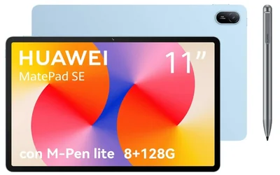 Tablet Huawei MatePad SE 11" 1920x1200 WUXGA, 128GB, 8GB RAM, HarmonyOS, Azul