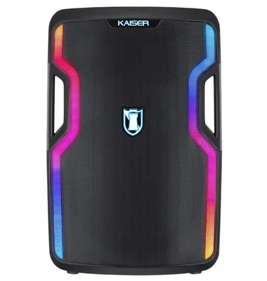 Bocina Bluetooth con Subwoofer Kaiser ZXP-1703, Alambrico/Inalambrico, 40W RMS, USB-A, Negro