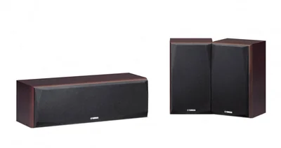Yamaha Kit Bocinas para Sonido Envolvente NS-P51, Alambrico, 110W RMS, Cafe