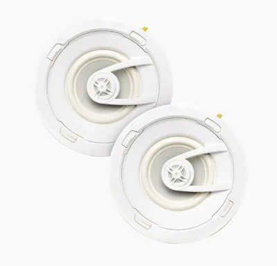 TruAudio Kit Bocinas de Techo para Sonido Ambiental Ghost Series G72, 7", Interiores, Alambrico, 125W, Blanco, 2 Piezas