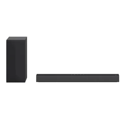 Barra de Sonido para TV Bluetooth LG S40Q, Inalambico, 2.1 Canales, 300W RMS, Negro