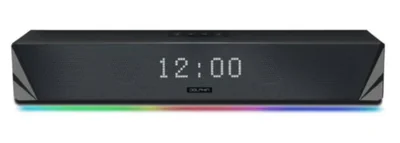 Barra de Sonido para TV Bluetooth Dolphin SNB-161R, Inalambrico, 2.0 Canales, 20W RMS, USB, Negro