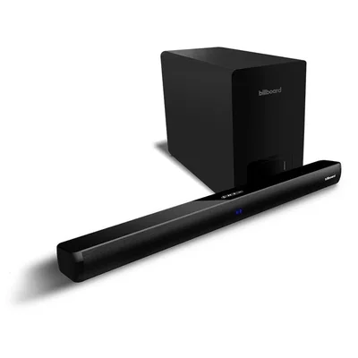 Barra de Sonido para TV Bluetooth con Subwoofer Billboard Studio Pro, Inalambrico, 2.1 Canales, 130W RMS
