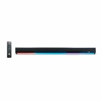 Barra de Sonido para TV Bluetooth Misik MSB555, Inalambrico, 24W, USB, Negro